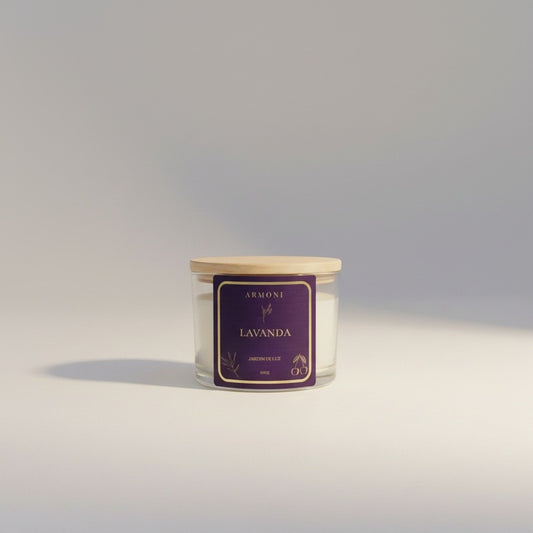 Vela Aromática Lavanda 100g
