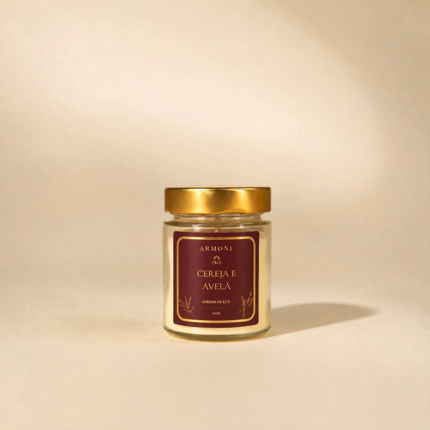 Vela Aromática Cereja e Avelã 100g