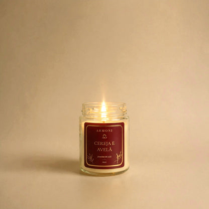 Vela Aromática Cereja e Avelã 100g