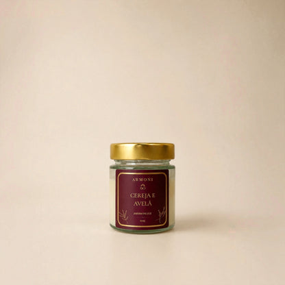 Vela Aromática Cereja e Avelã 100g